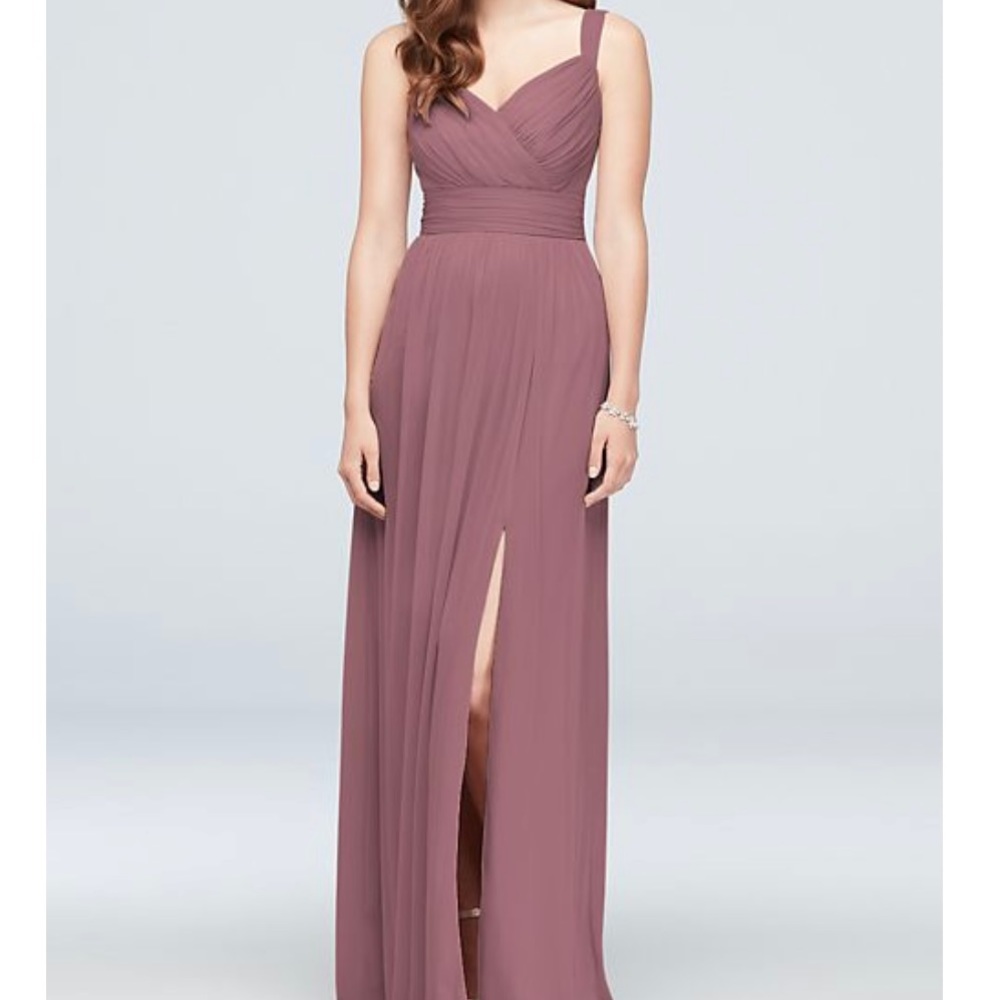 David bridal long dress